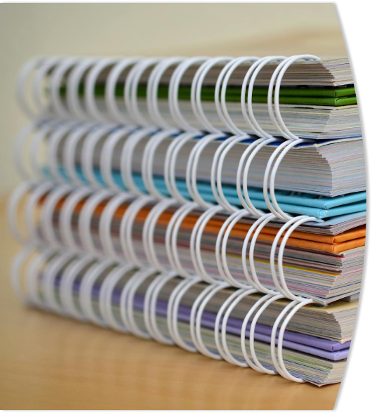stack of notebooks